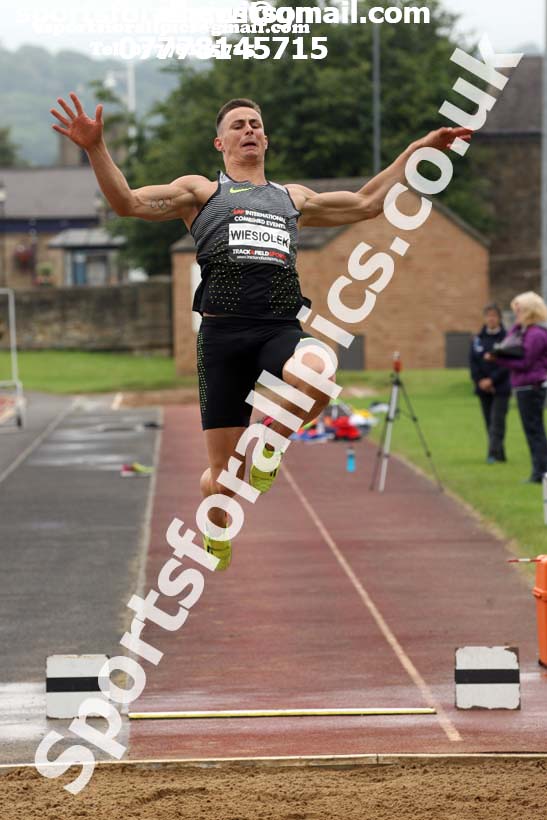 Mens decathlon long jump, EAP International Cominted Events, Hexham. Photo: David T. Hewitson/Sports for All Pics